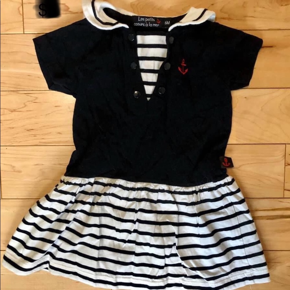 Girls Sailor Dress 6 months